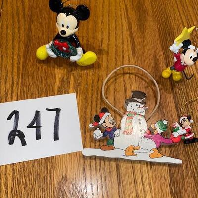 Mickey ornaments