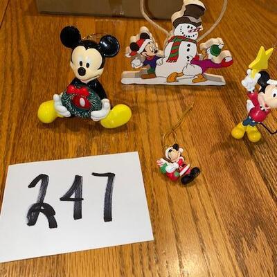 Mickey ornaments