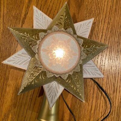 Hallmark tree topper and ornaments