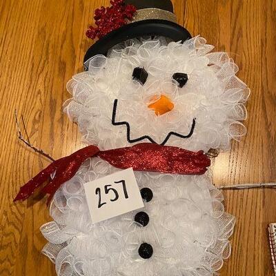 Snowman dec
