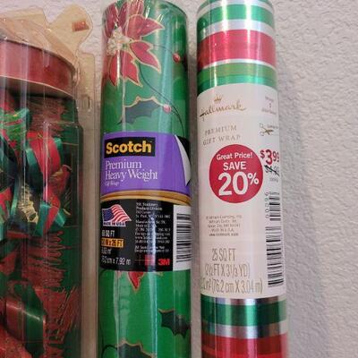Lot 8: Assorted NEW Christmas Wrapping Paper