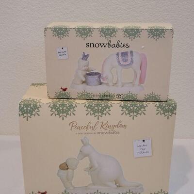 Lot 26: Assorted Dept. 56 Snowbabies Christmas Figures 