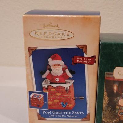 Lot 36: Assorted HALLMARK and More Christmas Ornaments 