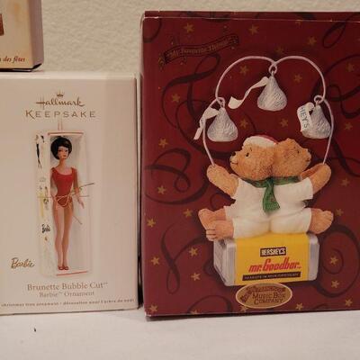 Lot 36: Assorted HALLMARK and More Christmas Ornaments 