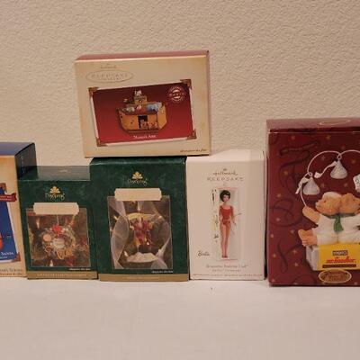 Lot 36: Assorted HALLMARK and More Christmas Ornaments 