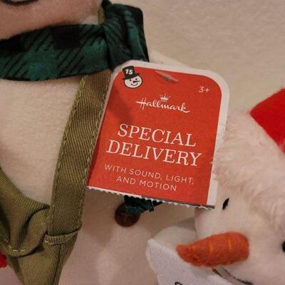 Lot 44: Sweet Talkin' KEN Doll + Hallmark SPECIAL DELIVERY Motion + Singing Snowman Deco TESTED A+