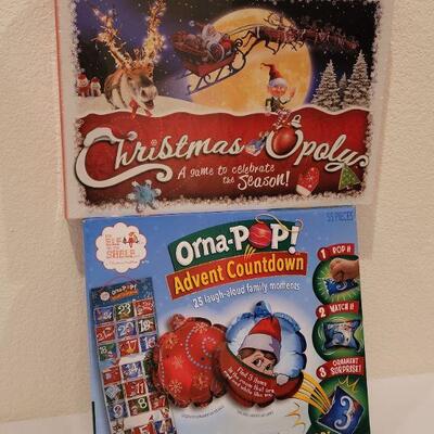 Lot 49: Christmas-Opoly + Orna-Pop Advent Calendar