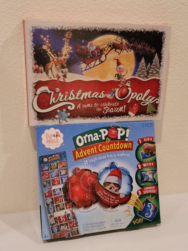 Lot 49 ChristmasOpoly + OrnaPop Advent Calendar