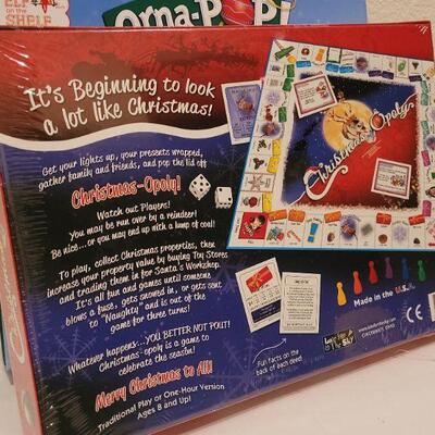 Lot 49: Christmas-Opoly + Orna-Pop Advent Calendar