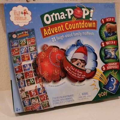 Lot 49: Christmas-Opoly + Orna-Pop Advent Calendar