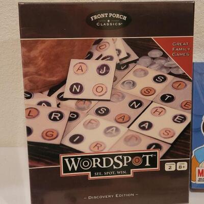 Lot 50: New MEMORY Game + WORDSPOT 