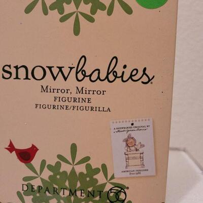 Lot 59: Assorted Dept. 56 Snowbabies Christmas Figures 