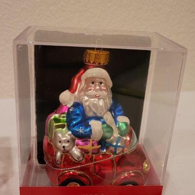 Lot 64: Assorted MACY'S New Christmas Ornaments 