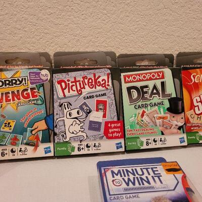Lot 75: NEW Card Games Bundle (5) + New (2) DORA Activity Books