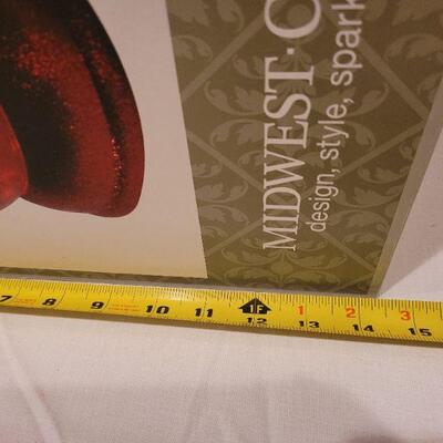 Lot 77: (2) New HO HO HO Christmas Stockings + Santa NEW LED Display