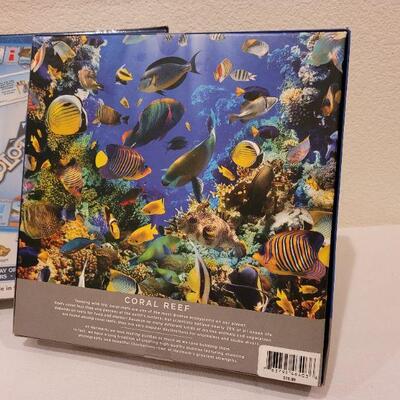 Lot 86: New COLORADO-OPOLY and HALLMARK Coral Reef Puzzle
