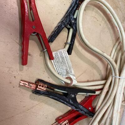Automotive Lot 15â€™ 6 ga. Jumper Cables vintage Oil Pour Funnel