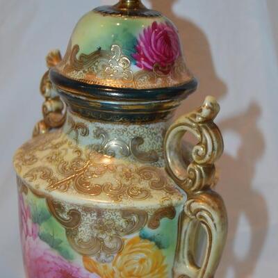 Fabulous Vintage Colorful Urn