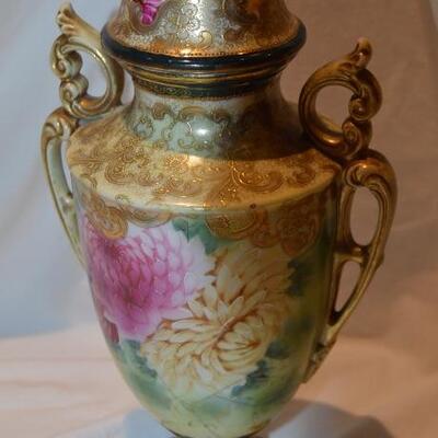 Fabulous Vintage Colorful Urn