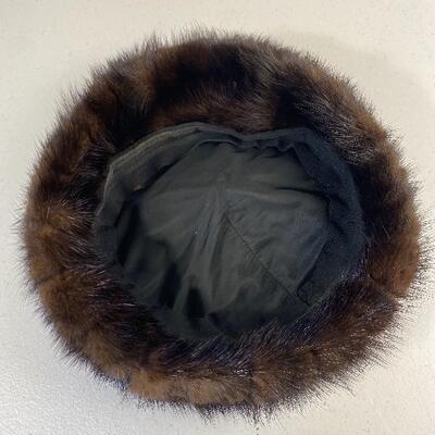 Vintage Mink Fur Hat or Tam