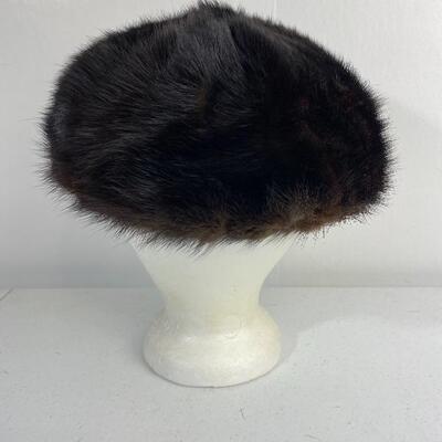 Vintage Mink Fur Hat or Tam