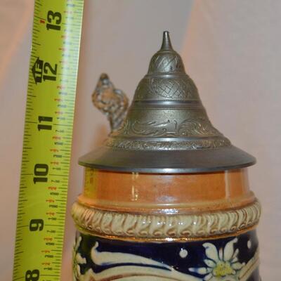 Spectacular Old Castle German Beer Stein