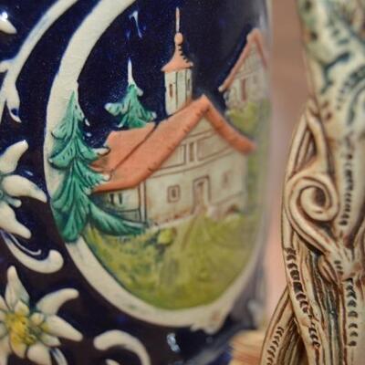 Spectacular Old Castle German Beer Stein