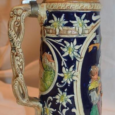 Spectacular Old Castle German Beer Stein