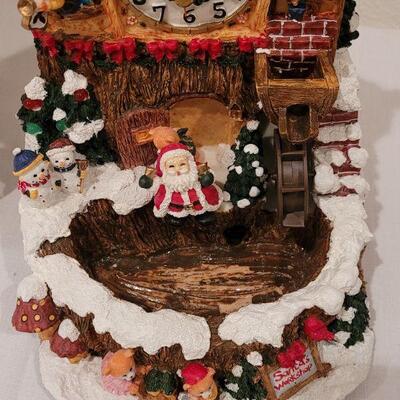 Lot 104:  NEW Christmas Water Fountain 