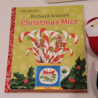Lot 129: NEW Recordable Book, Richard Scary Book, Activity Pad and Flashlight 