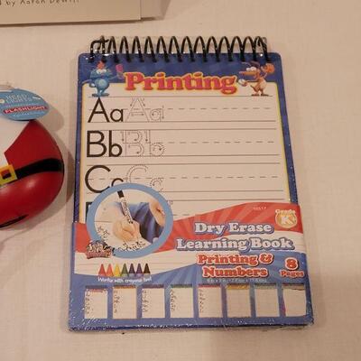 Lot 129: NEW Recordable Book, Richard Scary Book, Activity Pad and Flashlight 