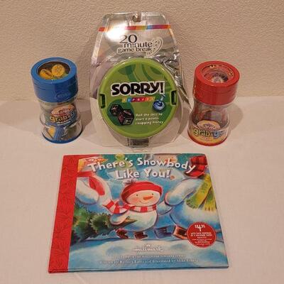 Lot 139: NEW Games and Book Lot
