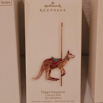 Lot 141: NEW Hallmark Carousel  Ornaments series