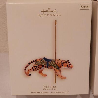 Lot 141: NEW Hallmark Carousel  Ornaments series
