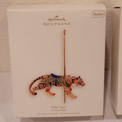 Lot 153: New Hallmark Carousel Ornaments 