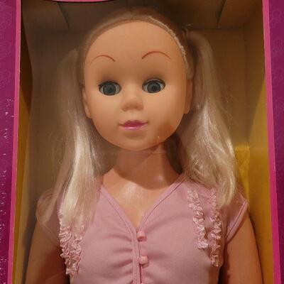 Lot 158: New 42" Walking "Emily" Doll 
