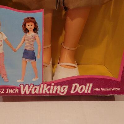 Lot 158: New 42" Walking "Emily" Doll 
