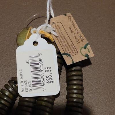 Lot 168: (2) Hallmark GO GREEN Necklaces 