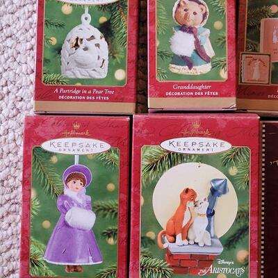 Lot 171: Assorted HALLMARK & LENOX Christmas Ornaments