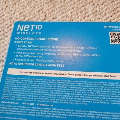 Lot 175: NEW Net 10 4G LTE Cellular Pre Paid Wiress Phone