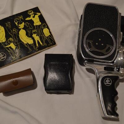 Vintage Bolex Paillard B-8SL 8mm Camera with Berthiot Lens