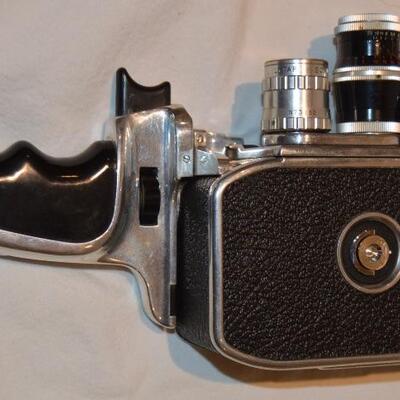 Vintage Bolex Paillard B-8SL 8mm Camera with Berthiot Lens