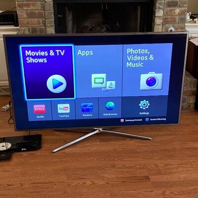 60â€ Samsung Smart TV & Blu Ray DVD Player * See Details