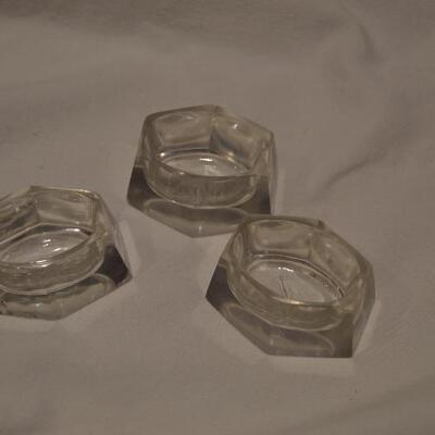 3 Antique Salt Cellars (pre-owned)