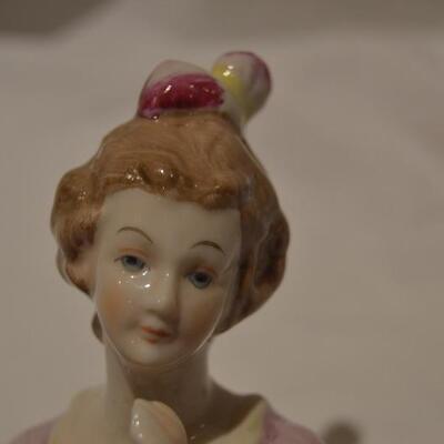 Highly Collectible Antique Porcelain Doll Half