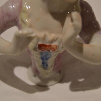 Highly Collectible Antique Porcelain Doll Half