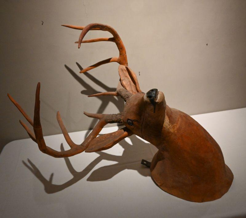 Deer head bust