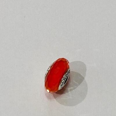 Pandora (B) 925 Glass Bead / Pumpkin in Color / Orange