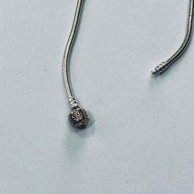 925 Authentic Pandora 9â€ Snake Charm Bracelet 