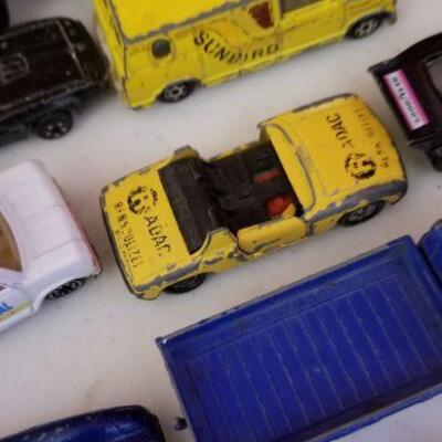 Vintage toy cars